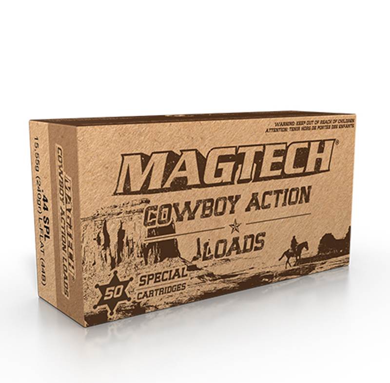 Magtech .44 SPL Cowboy 240 grs LFN, ask 50 st