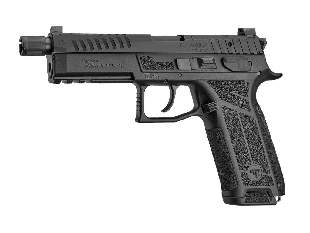 Pistol CZ P-09 Nocturne Fullsize 9 mm gängad pipa