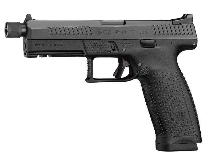 Pistol CZ P-10 F SR, 9 mm, gängad pipa