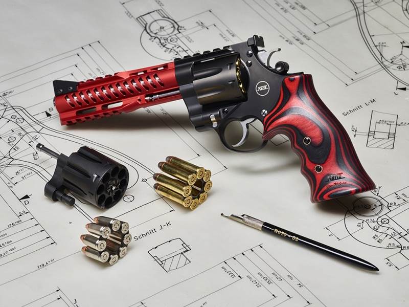 "Revolver Korth NXA, 6"", .357 Magnum, 8 skott"